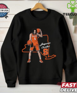Jaquan Carlos Syracuse Men’s Basketball State map shirt