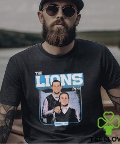 Jared Goff Dan Campbell Detroit The Lions Bros Funny 2023 Shirt