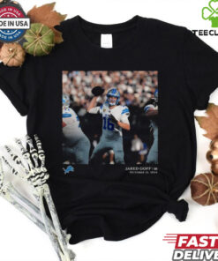 Jared Goff Detroit Lions NFL Flash Features Week 6 Shirt