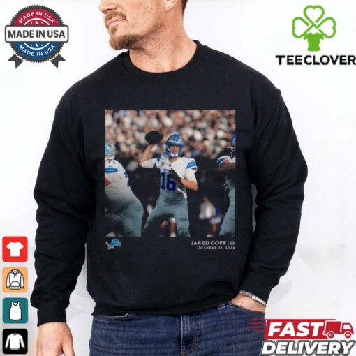 Jared Goff Detroit Lions NFL Flash Features Week 6 Shirt