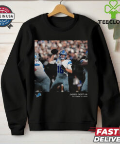 Jared Goff Detroit Lions NFL Flash Features Week 6 Shirt