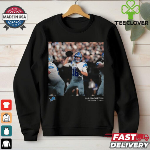 Jared Goff Detroit Lions NFL Flash Features Week 6 Shirt