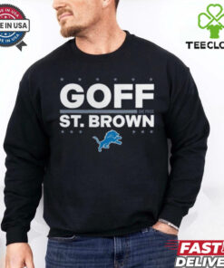Jared Goff and Amon Ra St. Brown Detroit Lions Election Players T Shirt