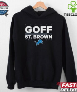 Jared Goff and Amon Ra St. Brown Detroit Lions Election Players T Shirt
