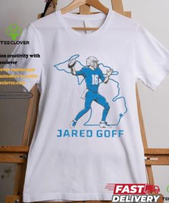Jared Goff state star Detroit Lions football shirt