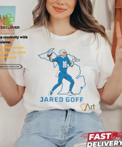 Jared Goff state star Detroit Lions football shirt