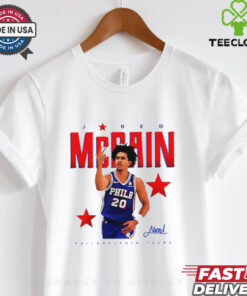 Jared Mccain Philadelphia 76ers signature fuck you shirt