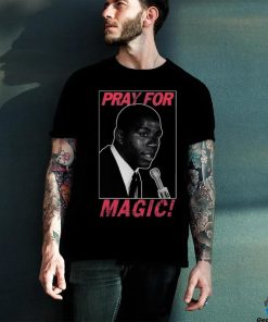 Jared Mccain Wearing Pray For Magic Tee Shirt