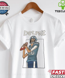 Jared Thomas Goff Detroit Lions football player art shirt