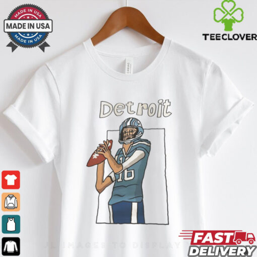 Jared Thomas Goff Detroit Lions football player art shirt