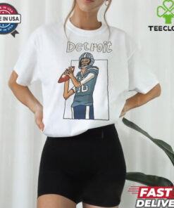 Jared Thomas Goff Detroit Lions football player art shirt