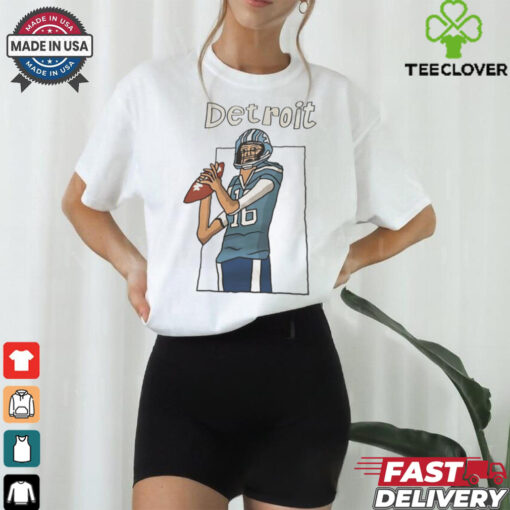 Jared Thomas Goff Detroit Lions football player art shirt