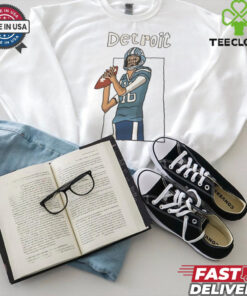 Jared Thomas Goff Detroit Lions football player art shirt