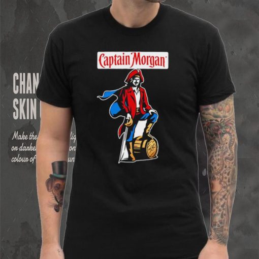 Jareed Bbmzansi wearing Captain Morgan shirt