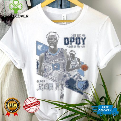 Jaren Jackson Jr. Memphis Grizzlies 2023 Nba Defensive Player Of The Year Reverse shirt