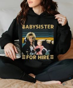 Jareth Goblin King Babysister For Hire T Shirt