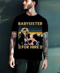 Jareth Goblin King Babysister For Hire T Shirt