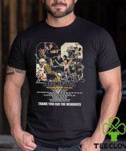 Jaromir Jagr Pittsburgh Penguins 1990 2001 Thank You For The Memories Signature shirt