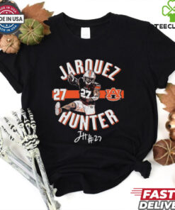 Jarquez Hunter #27 home run signature shirt