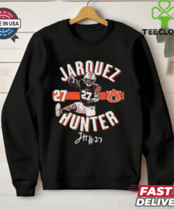 Jarquez Hunter #27 home run signature shirt