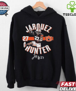 Jarquez Hunter #27 home run signature shirt