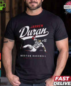 Jarren Duran #16 MLB Boston Red Sox Baseball Slide Center Fielder t shirt