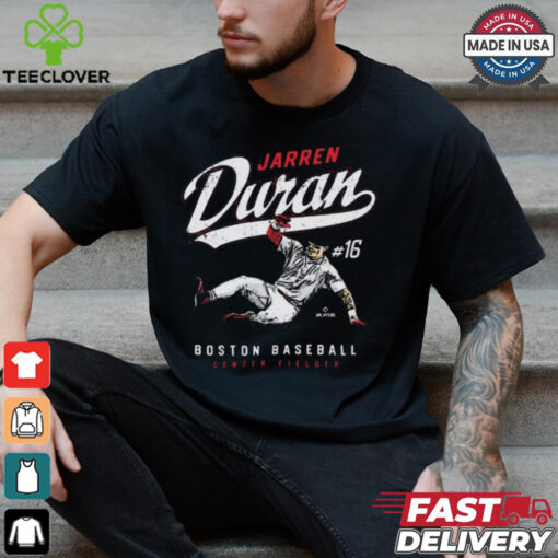 Jarren Duran #16 MLB Boston Red Sox Baseball Slide Center Fielder t shirt
