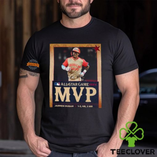 Jarren Duran’s Go Ahead HR Earns Him The MLB All Star Game 2024 Ted Williams MVP Award Unisex T Shirt