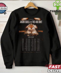 Jason Isbell And The 400 Unit Austin, TX Apr 5 2025 Live T Shirts
