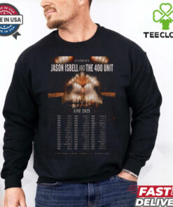 Jason Isbell And The 400 Unit Austin, TX Apr 5 2025 Live T Shirts