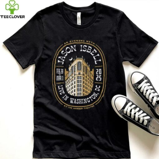 Jason Isbell The Warner Theatre Washington DC 3 1 2025 T Shirt