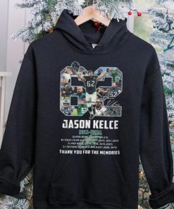 Jason Kelce 2011 2024 Thanks You For The Memories Shirt