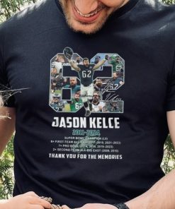 Jason Kelce 2011 2024 Thanks You For The Memories Shirt