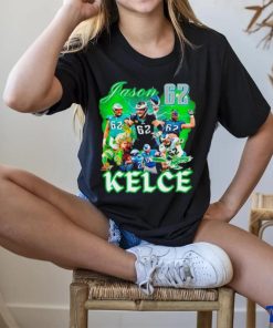 Jason Kelce 62 Philadelphia Eagles shirt