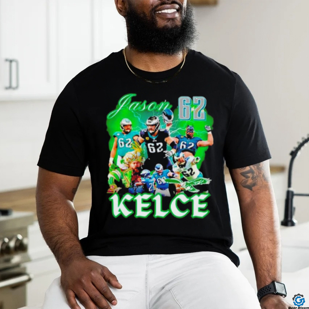 Jason Kelce 62 Philadelphia Eagles shirt Jason Kelce 62 Philadelphia Eagles shirt