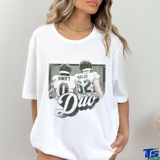 Jason Kelce & D’Andre Swift Philadelphia Favorite Duo WHT shirt