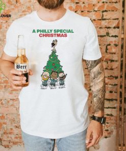 Jason Kelce Jordan Mailata And Lane Johnson A Philly Special Christmas Tree Sweatshirt