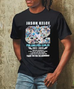 Jason Kelce Philadelphia Eagles 2011 2023 Signature Memories shirt