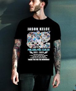 Jason Kelce Philadelphia Eagles 2011 2023 Signature Memories shirt