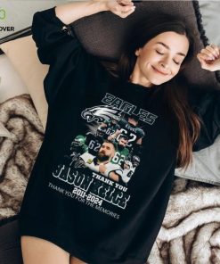 Jason Kelce Philadelphia Eagles 2011 – 2024 Thank You For The Memories T Shirt