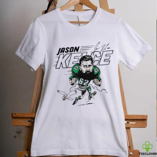 Jason Kelce Philadelphia Eagles Signature Cartoon Shirt