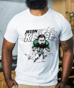 Jason Kelce Philadelphia Eagles Signature Cartoon Shirt