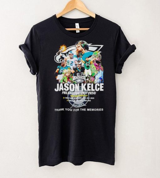 Jason Kelce Philadelphia Eagles Super Bowl Champions Cup 2011 2024 Memories Signature shirt