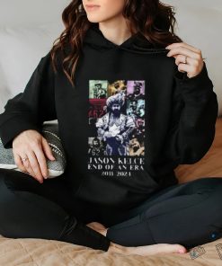 Jason Kelce Retired End Of An Era 2011 2024 The Eras Tour Essentials T Shirt