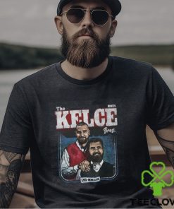 Jason Kelce & Travis Kelce The Kelce Bros WHT SHIRT