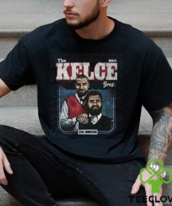 Jason Kelce & Travis Kelce The Kelce Bros WHT SHIRT