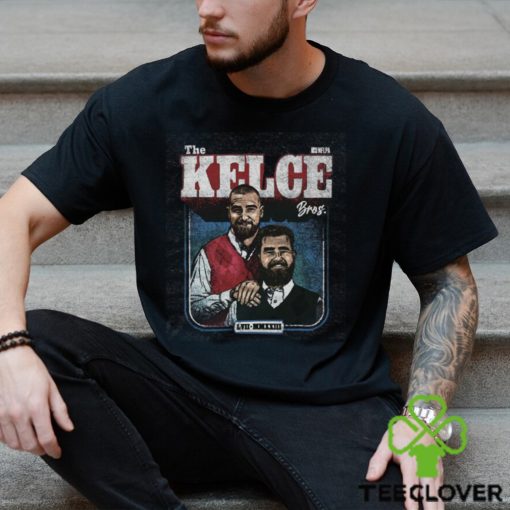 Jason Kelce & Travis Kelce The Kelce Bros WHT SHIRT