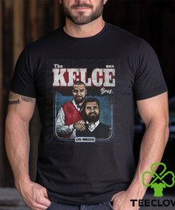 Jason Kelce & Travis Kelce The Kelce Bros WHT SHIRT