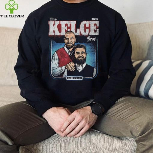 Jason Kelce & Travis Kelce The Kelce Bros WHT Shirt