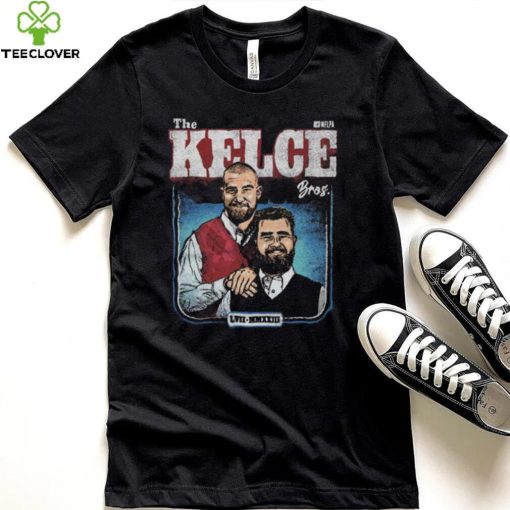 Jason Kelce & Travis Kelce The Kelce Bros WHT Shirt